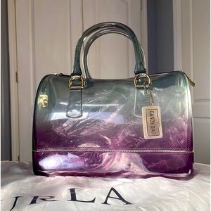 EXTREMELY RARE Original Furla Crystal SUNSET CANDY BAG 2013